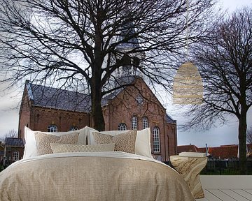 Kerk, Midsland, Terschelling  van Rinke Velds