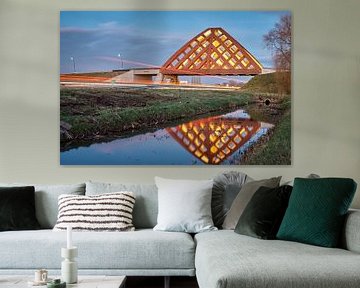 Sneek, Houten brug by Jaap Terpstra