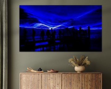Waterlicht Afsluitdijk van Keesnan Dogger Fotografie