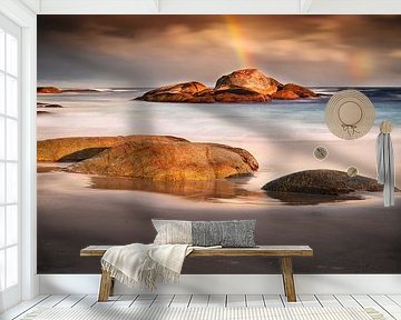 South coast of Australia at sunset by Chris Stenger