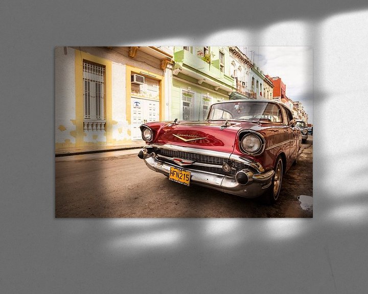 Sfeerimpressie: Chevrolet in Havana, Cuba van Bart van Eijden