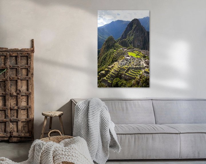Sfeerimpressie: Machu Picchu, Peru - een bovenaanzicht van Bart van Eijden