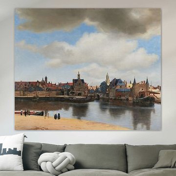 Ansicht von Delft von Vermeer