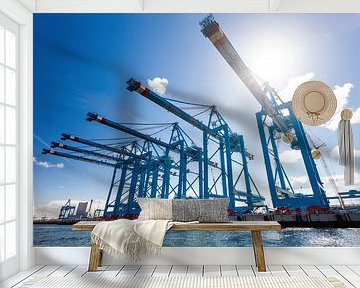 Hafen von Rotterdam Zweite Maasvlakte von Bart van Eijden