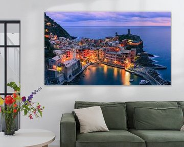 Vernazza, Cinque Terre, Italië van Henk Meijer Photography