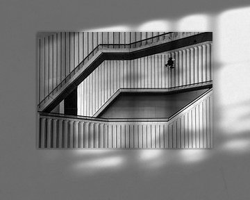 Abstracte fotografie in zwart wit von Renate Oskam