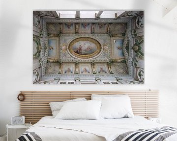 Italiaanse plafond schildering van Mirjam Offeringa