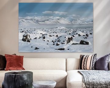 IJslands winterlandschap van Gerry van Roosmalen