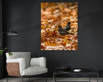 autumn bird van leon mulder