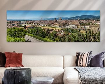 FLORENCE View from Piazzale Michelangelo | Panoramic by Melanie Viola