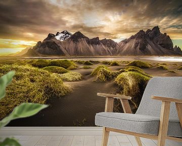 Vestrahorn, Stokksnes, Island von Chris Snoek