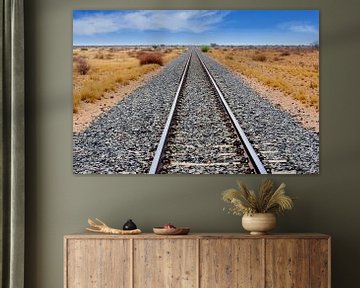 Train trip Africa by Inge Hogenbijl