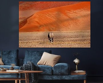 Oryx-Gemsbock Namib-Wüste