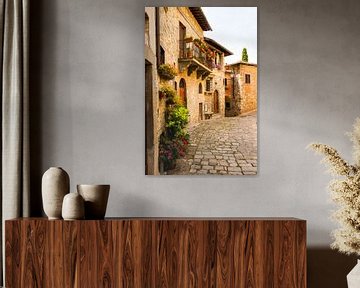 Mediterranean alley in Tuscany by Reiner Würz / RWFotoArt