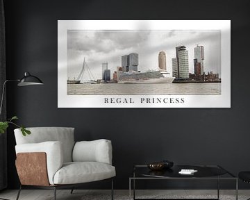 Regal Princess in Rotterdam van Peter Hooijmeijer