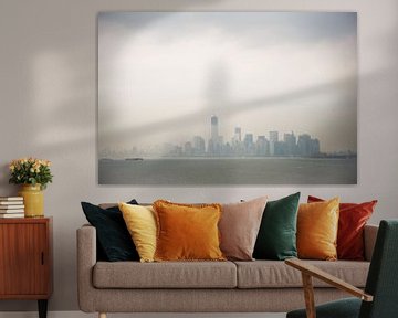 New York Skyline van Cesar Koot