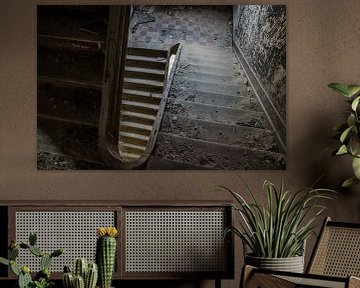 Staircase (Urbex) van Jaco Verheul