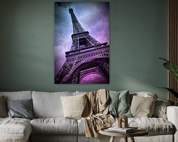 Modern-Art PARIS Tour Eiffel III sur Melanie Viola