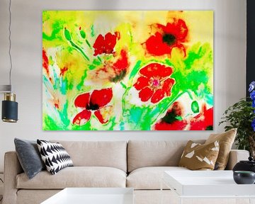 poppies van M.A. Ziehr