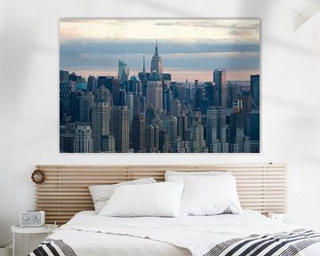 New York Skyline van Guido Akster