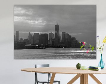 Skyline of New York van Guido Akster