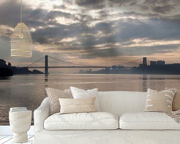 George Washington Bridge New York van Guido Akster
