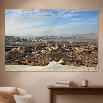 Cappadoce/ Capadocie/ Capadocie/ Capadocia/ Cappadoce Turquie paysage de sable pointu