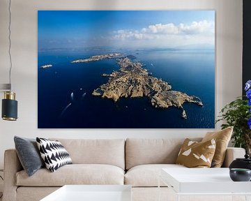 Marseille vanuit de lucht van Vincent Xeridat