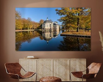 Trompenburgh estate in 's-Graveland, Wijdemeren in autumn by Martin Stevens