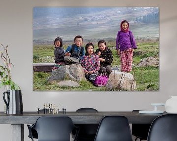 Waiting for the school bus by Erwin Blekkenhorst