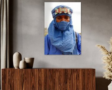 Toeareg of blauwe man uit de Sahara van Cora Unk