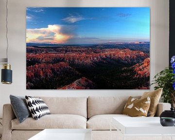 Sunset at Bryce National Park by Giovanni della Primavera