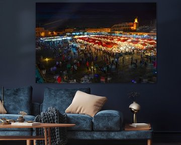 Marrakech Djemaa El Fna von Peter Relyveld