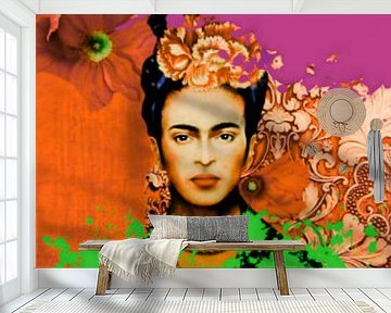 Frida  Splash Pop Art PUR 1 von Felix von Altersheim