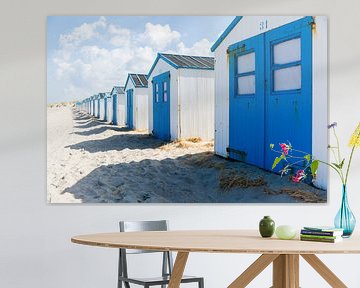 Strandhäuser, Texel von Ton Drijfhamer