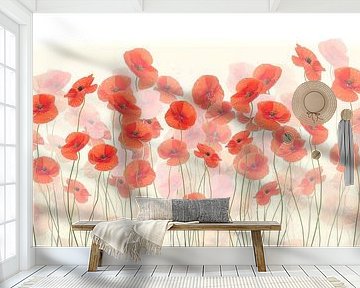 Poppies  by Fionna Bottema