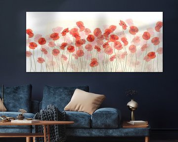 Poppies  by Fionna Bottema