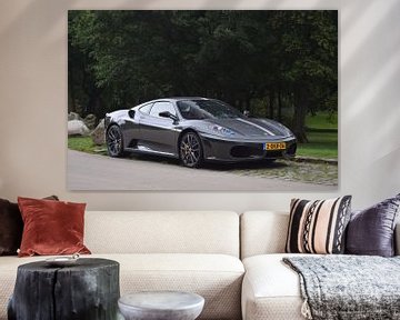 Een Ferrari F430 in Rotterdam van Liam Gabel