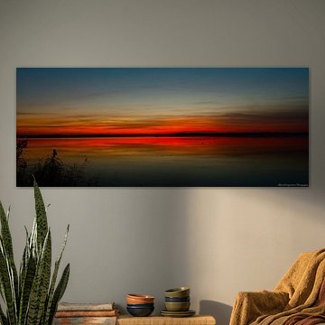 Sunset. by Albert Hoogendoorn