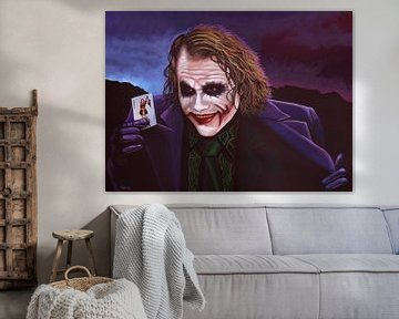 The Joker Schilderij van Paul Meijering