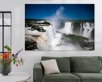 Iguazu watervallen in Zuid-Amerika van Sjoerd van der Wal