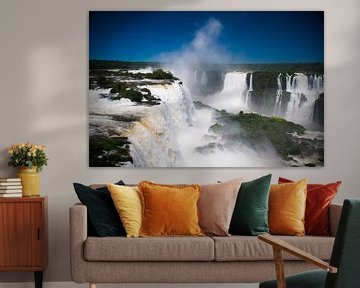 Iguazu-Wasserfälle in Südamerika von Sjoerd van der Wal
