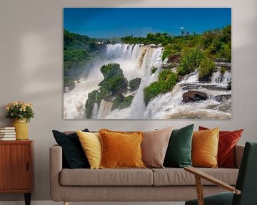Iguaçu  watervallen in Zuid Amerika van Sjoerd van der Wal