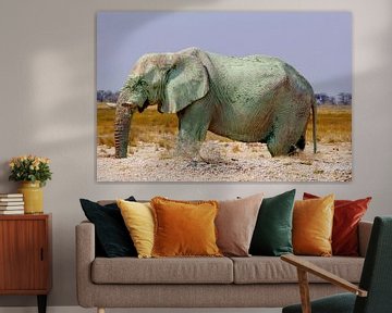 Artistic elephant by Inge Hogenbijl