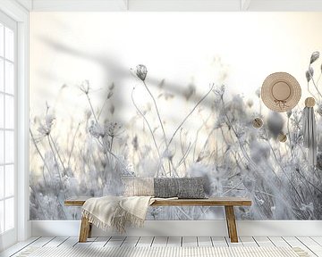 Frozen flowers by John Arts