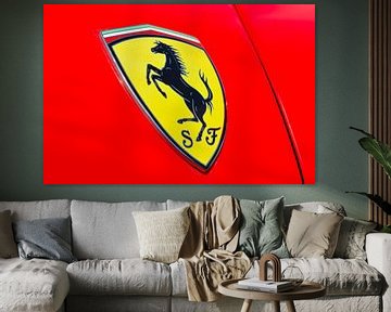 Ferrari logo van Sjoerd van der Wal