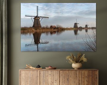 windmills in Kinderdijk Holland van ChrisWillemsen