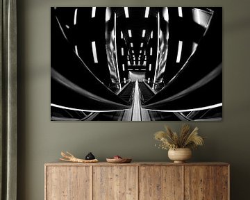 Futuristic photo of a Metro Station sur Maurice Moeliker