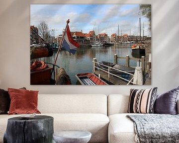 Hafen von Hoorn Noord-Holland von Paul Franke