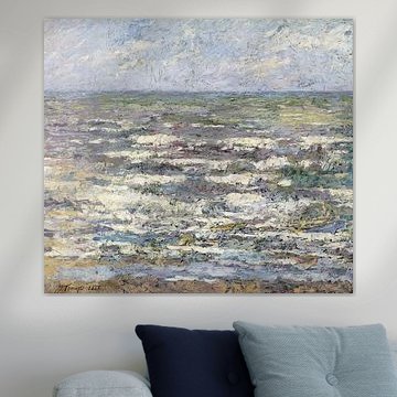 De zee bij Katwijk van Jan Toorop 1887